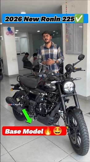 New 2026 Tvs Ronin 225 Base Model🔥 #tvsronin225 #ronin225 #tvs #tvsmotorcompany #bikeshunt