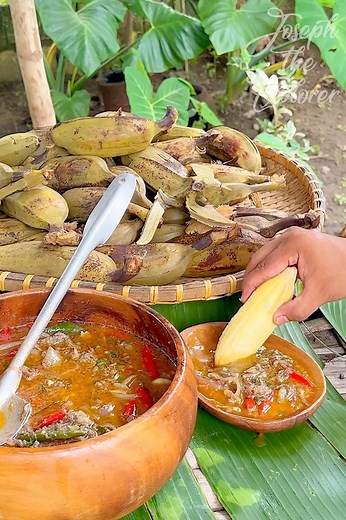 Nilagang saging Bagoong Isda | Joseph The Explorer