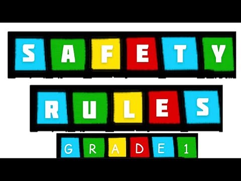 Safety Rules for Kids / Safety tips for Kids/GRADE 1 / EVS/ NCERT/CBSE