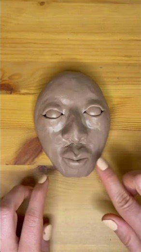 Clay Sculpting Timelapse/ A Face Born from Clay — Watch It Come Alive