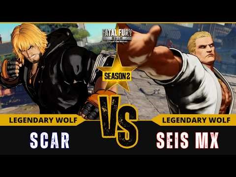 FF:CotW 🐺 SCAR (Ken Masters) vs SEIS MX (Nightmare Geese)⭐Replay Match - FATAL FURY: CotW - 2/26