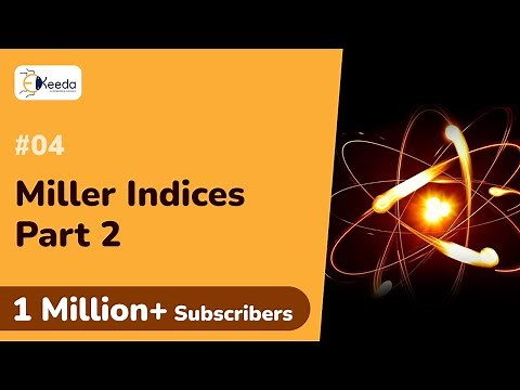Miller Indices Part 2 - Crystal Structure - Engineering Physics 1