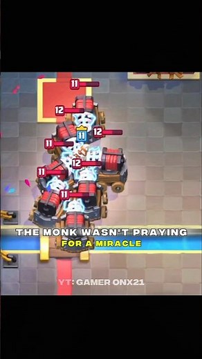 The Monk #clashroyale #clashroyale #shorts