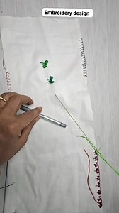 Top-1 Embroidery design #reel#reel #facebookreel#facebookreel #silai#silai #cutting#cutting #sewinghacks#sewinghacks #embroiderydesign#embroiderydesign #design #top | Creativity With Reena