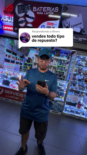 💻🔧 En Soluciones Laptop tenemos TODOS los repuestos que tu equipo necesita ⭐ Repuestos para laptops Windows y Mac ⭐ Pantallas, teclados, baterías, cargadores y más ⭐ Componentes originales y compatibles de calidad ⭐ Diagnóstico y asesoría especializada 📲 Escríbenos ahora y cotiza el repuesto exacto para tu modelo. #serviciotécnico #laptop #laptopgamer