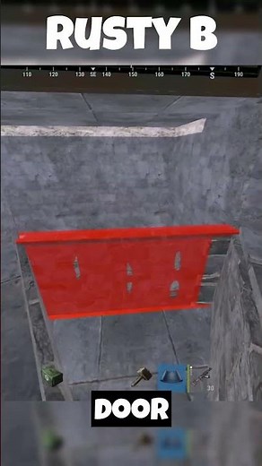 Rust Solo Base Design: 2x1 Bunker in 30 seconds