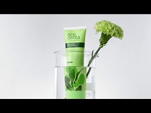 Modern Nature-Inspired Toothpaste Campaign | Ecodenta Green Line