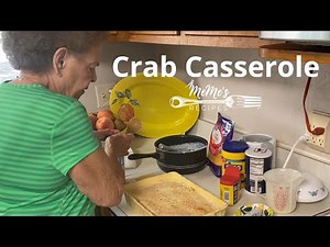 MeMe's Recipes | Crab Casserole