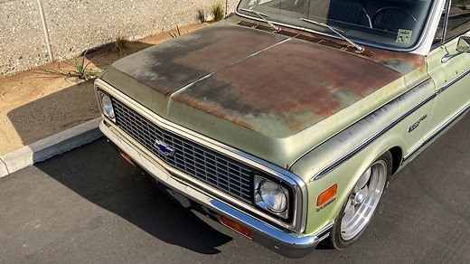 There's nothing like all original, patina on a classic truck, and this '72 C10 owned by Truck and Car Shop of Orange proves it! - In this video, Jason Scudellari takes us for a ride to test out the handling and ride quality. Then, lead engineer Danny Nix tells us all about the CPP parts underneath. | Classic Performance Products, Inc