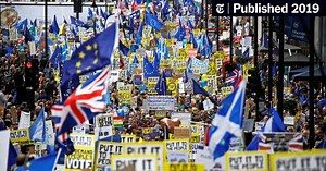 Angry Over Brexit Stalemate, Huge Crowds March in London to Demand Second Vote