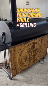 Let’s personalize your EG Griller & Smoker with your business logo! Send over your logo, and we’ll make it happen 🔥 | Eater's Grill & Smoker