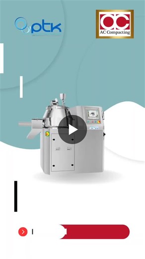 PTK PMG High Shear Mixer Granulator for Precise Formulation Control | AC Compacting posted on the topic | LinkedIn