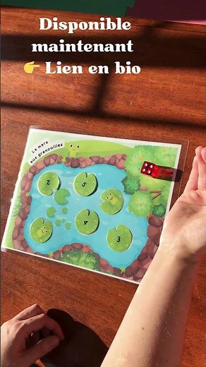 Apprendre à compter en jouant 🐸 Jeu éducatif avec dés pour enfants