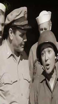 Ernest Borgnine, yeah, he's as American as apple pie. McHale's Navy, 1965