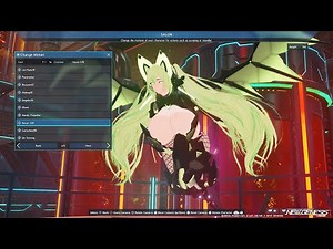 PSO2 NGS Character Creation Tutorial, Aero Bat Mia