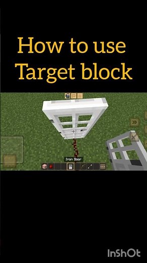 How to use target block