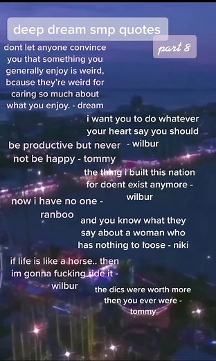 Deep Dream SMP Quotes Compilation | Part 9 Teaser!