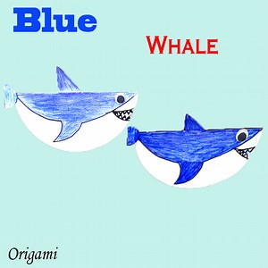2K views · 36 reactions | How to make paper Whale - Easy and funny DIY for kids | Origami fish paper craft for DaIY creators । Origami Blue Whale | Rana Craft | Facebook