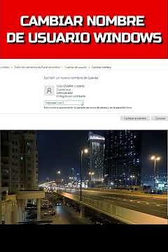 CHANGE WINDOWS USERNAME #windows #pc