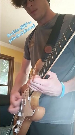 Van Halen- Jump keyboard intro on guitar🤙