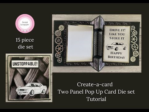 Create-a-card Two Panel Pop up Card Tutorial