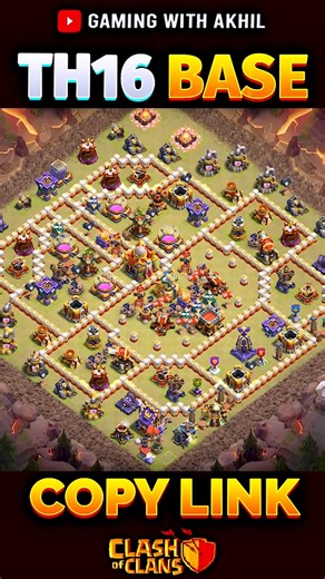 🔥 THE ONLY TH16 ANTI 2 STAR BASE YOU NEED FOR WAR/CWL