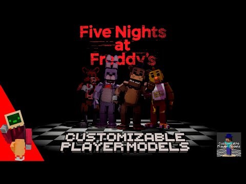 Trailer Oficial: Five Nights at Freddy's para Minecraft! - Customizable Player Models