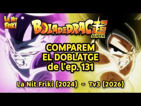 Comparem el DOBLATGE de Bola de Drac Super en CATALÀ - Episodi 131.