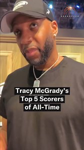 367K views · 5.3K reactions | TRACY “T MAC” McGRADY gives his top 5 all time‼️Y’all agree or nah?  | SNEAK PEEK | Facebook