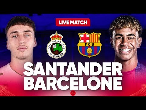 🔴 RACING SANTANDER - BARCELONE LIVE / 🚨LE BARCA VEUT GARDER SON TITRE! 🔥COUPE DU ROI / COPA DEL REY