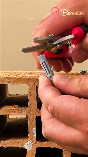 The right way to use plastic anchors! #plastic #anchor #trick #easy