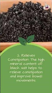 Black Salt Benefits 🥰 #blacksalt