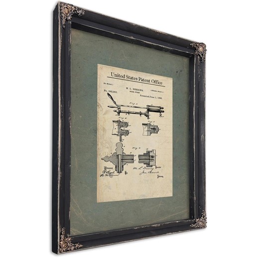 The Deering Beer Pump Patent Mechanical Drawings of Victorian Libation Engineering - Etsy