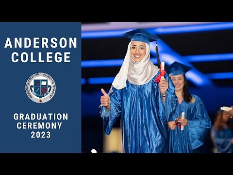 Anderson College Graduation Ceremony 2023