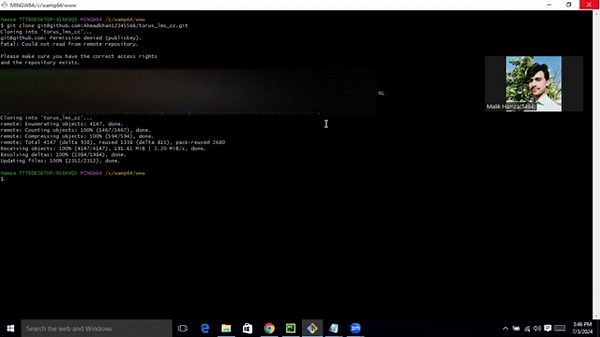 git@github.com: Permission denied (publickey).fatal: Could not read from remote repository.