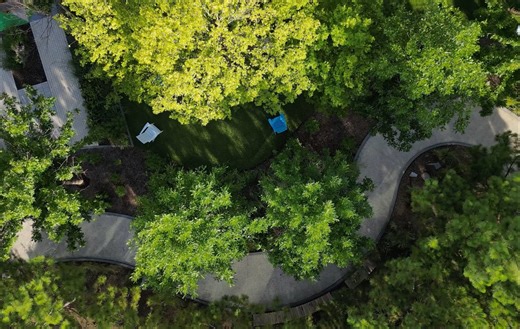 TMC Helix Park Path Aerial