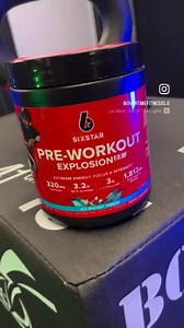 SIXSTAR Pre-Workout Explosion 2.0 Hits Harder. Tastes Better. Reformulated to enhance taste and boost performance, Pre-Workout Explosion 2.0 offers athletes the fuel they need for explosive energy, focus, and intensity ⚡️️ Available at Walmart : Dequann of Overtime Fitness . . . #sixstar #preworkout #sportsnutrition #supplements #gymlife #theathleteschoice #tasteslikevictory #hitsharder #tastesbetter #gymotivation | Sixstar | Facebook
