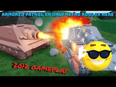 Roblox 2012M Armored Patrol Gameplay!