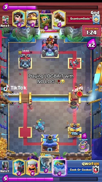 Mastering LOG BAIT in Clash Royale Gameplay