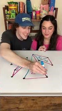 Who will claim the most triangles😈 #gamenight #boardgames #games #coupleschallenge #challenge