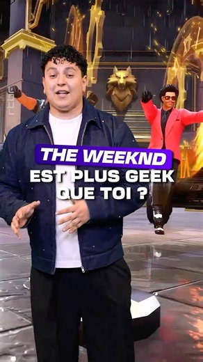 T’es peut-être un geek, mais est-ce que tu l’es autant que TheWeeknd ? 👀 ?#gaming #gamingreels