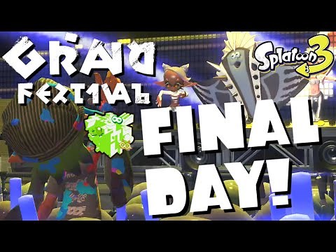 GRAND FESTIVAL FINALE + RESULTS REACTION - Splatoon 3 Splatfest