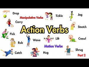 Verbs of Motion | Action verbs vocabulary with sentences | Part 2| English Vocabulary