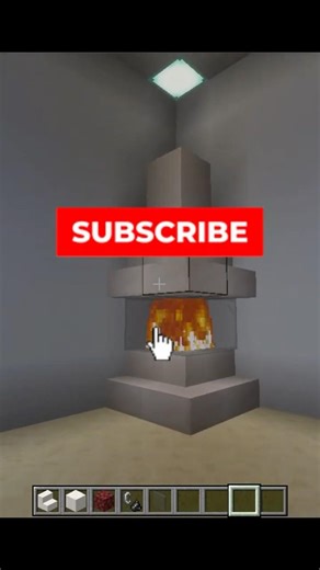 Minecraft Fireplace Build Tutorial #minecraft #gamingvideos #gaming #tutorial #minecraftbuilding