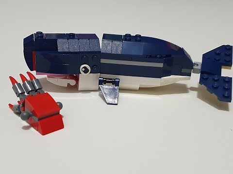 LEGO Deep Sea Creatures - Whale | LEGO Creator 31088 Speed Build | LEGO Wal | LEGO 3-in-1