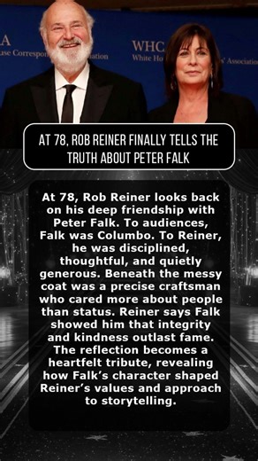 At 78, Rob Reiner Finally Tells the Truth About Peter Falk #shorts