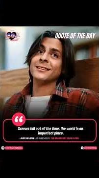 The Breakfast Club -Generation ❌ 80s Iconic MuVi