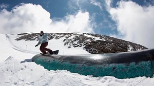 Knee slide? There is some pretty crazy stuff in the new Rusty Toothbrush edit... Watch it in full here --> http://onboardm.ag/slashesfrenchpashes1 | Whitelines Snowboarding Magazine