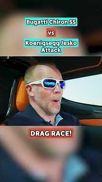 Koenigsegg vs Bugatti DRAG RACE! 🔥😱