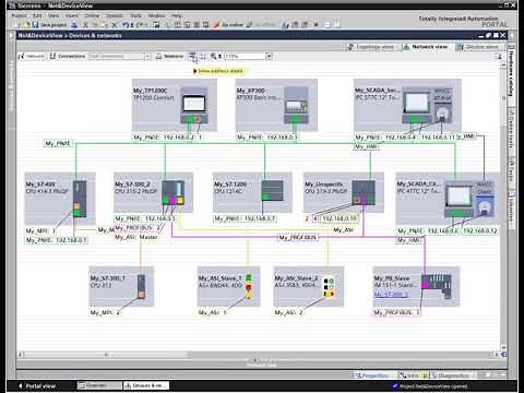 TIA Portal Tutorial #01 - Network and Device view